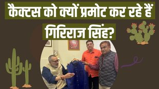 Giriraj Singh promote cactus plantations