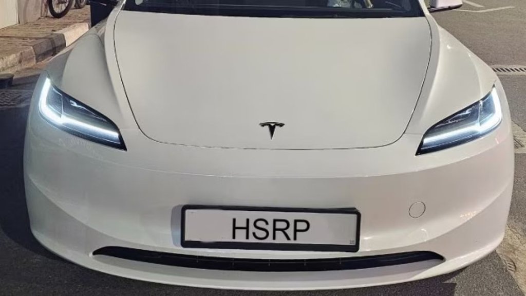 HSRP number plate, high-security registration plate, car number plate