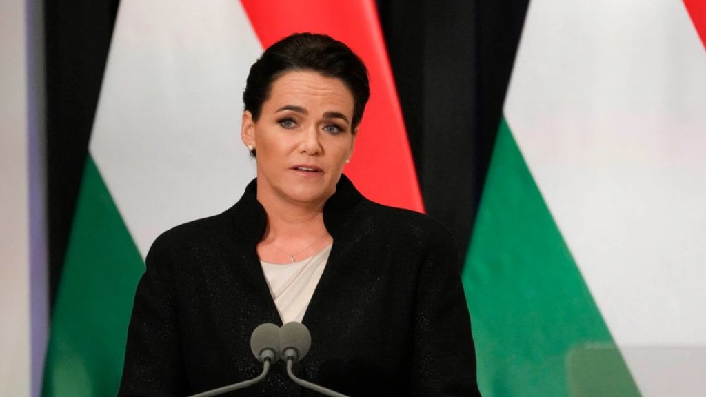 Hungary President Katalin Novak