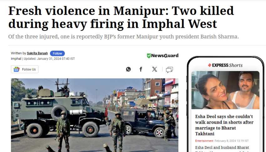 Fact Check: इंडियन आर्मी के 37 कमांडो को नहीं जलाया गया जिंदा, मणिपुर हिंसा का वीडियो फर्जी दावे के साथ वायरल