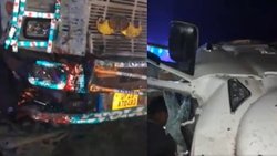 Kaimur Road Accident: टैंकर से टकराकर उड़े स्कॉर्पियो के परखच्चे, 9 लोगों की हुई दर्दनाक मौत