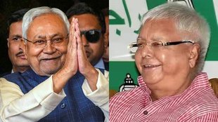 RJD leader Lalu Yadav, Nitish Kumar, Tejashwi Yadav
