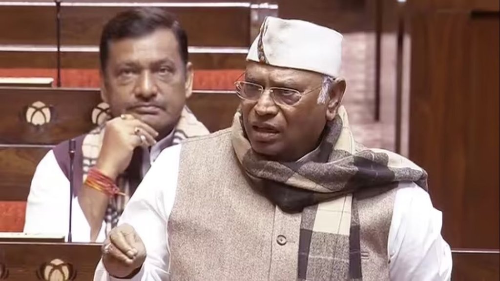 Mallikarjun Kharge, Rajya Sabha, Congress President