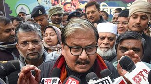 RJD Leader Manoj Kumar Jha,