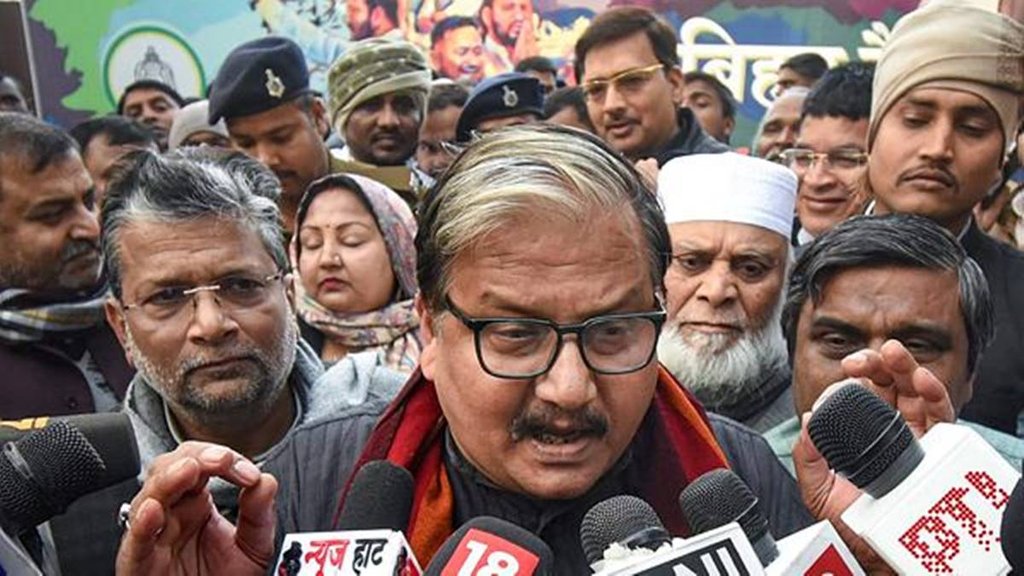 RJD Leader Manoj Kumar Jha,