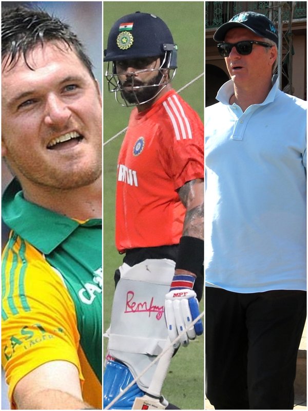Graeme Smith, Ricky Ponting, Virat Kohli, MS Dhoni