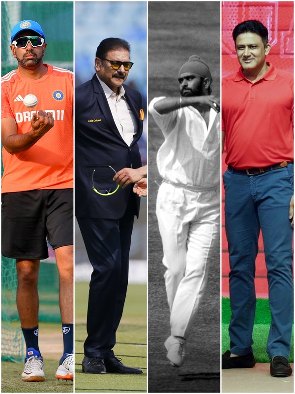 Most Wickets in International cricket took By Indian Spinner, Anil Kumble, Ravichandran Ashwin, Harbhajan Singh, Ravindra Jadeja, Ravi Shastri