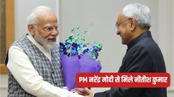 यू-टर्न के बाद पहली बार PM नरेंद्र मोदी से मिले नीतीश कुमार, मीडिया से बोले- 1995 से साथ हैं, बीच में इधर – उधर हो गए थे, अब वहीं रहेंगे