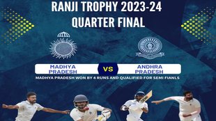 Ranji Trophy 2024 Quarter Final, Madhya Pradesh beats Andhra Pradesh, Madhya Pradesh vs Andhra Pradesh