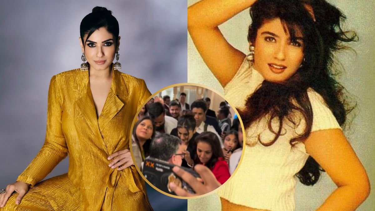 Raveena Tandon, Raveena Tandon Gets Mobbed, Raveena Tandon Viral Video