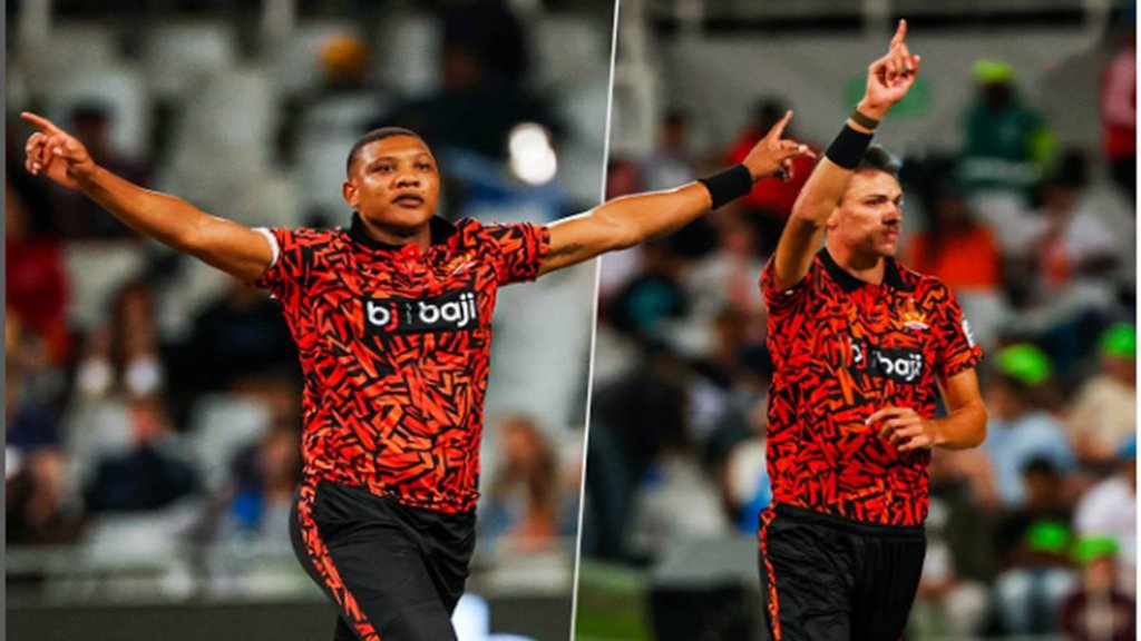 Sunrisers Eastern Cape beats Durban Super Giants, Ottniel Baartman, Marco Jansen