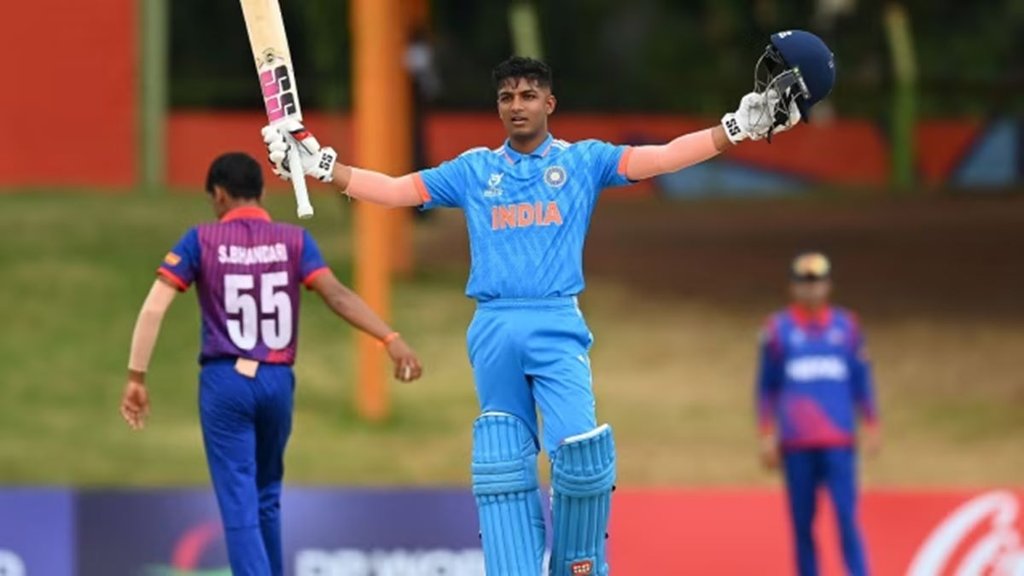 Sachin Dhas, INDU19 vs NEPU19, India vs Nepal, U19 World Cup