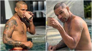 Valentines day, Shikhar Dhawan, Instagram Video
