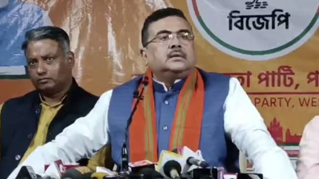 West Bengal, BJP, Suvendu Adhikari Supneded