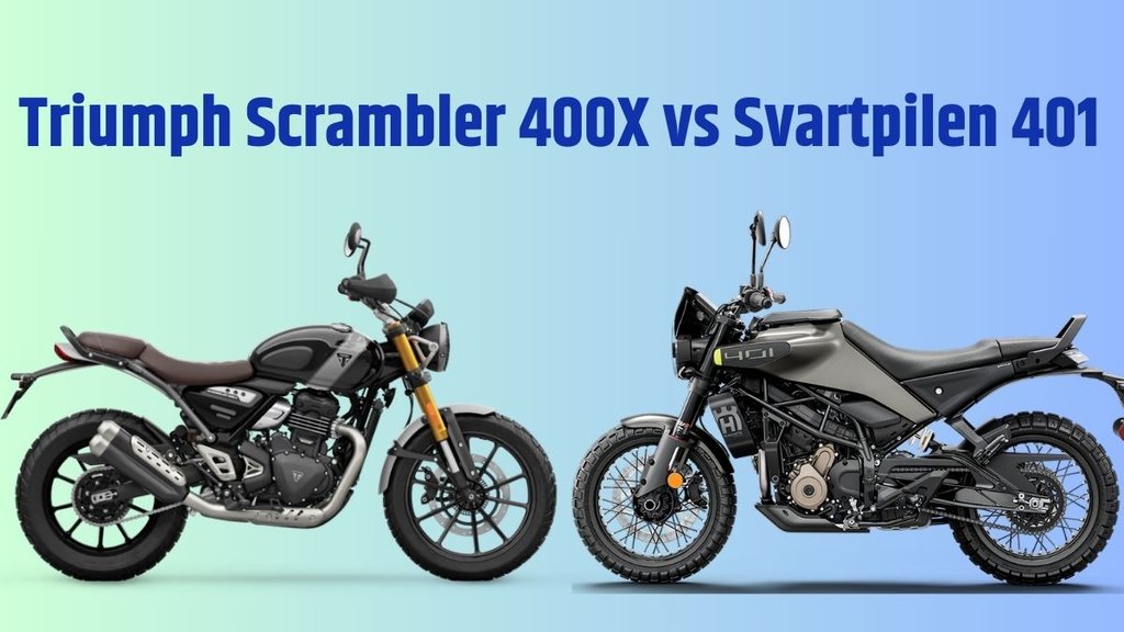 Husqvarna Svartpilen 401 vs Triumph Scrambler 400X Comparison in Design । Husqvarna Svartpilen 401 vs Triumph Scrambler 400X Comparison in Features । Husqvarna Svartpilen 401 vs Triumph Scrambler 400X Comparison in Engine