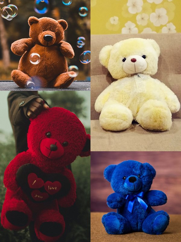 Teddy Day 2024 Every colour teddy bear has special meaning and feelings