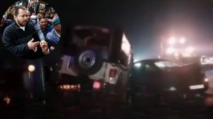 Tejashwi Yadav, Tejashwi Jan Vishwas Yatra, Tejashwi Yadav Convoy Accident