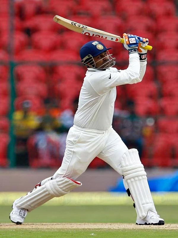 Indian batsman dismissal on 99 in test
