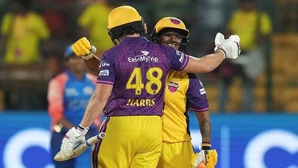 Womens Premier League 2024, Mumbai Indians Women vs UP Warriorz, Deepti Sharma,Grace Harris Womens Premier League 2024, Mumbai Indians Women vs UP Warriorz, Deepti Sharma,Grace Harris