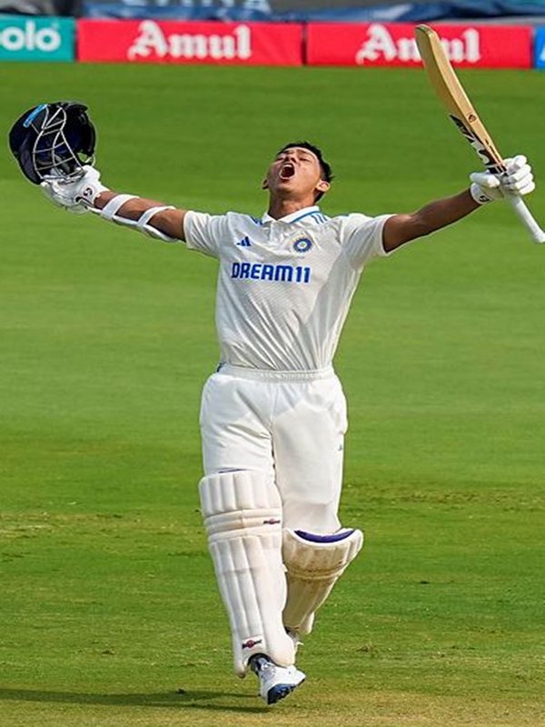 Indian Left hand batsman score hundred against England in Test Cricket Yashasvi Jaiswal