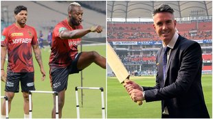 andre russell, kevin pietersen, Instagram