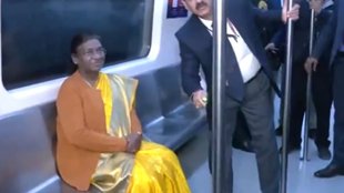 Delhi Metro, President Droupadi Murmu