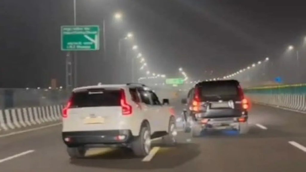 gurugram police officer son stunt