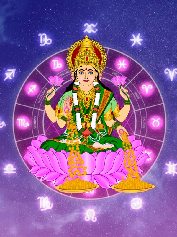 maa lakshmi,rashi,Zodiac Signs,Shukra Dev, Maa Lakshmi Favorite Zodiac Signs