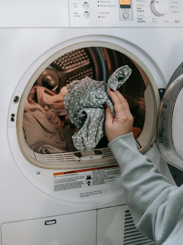 process of cleaning fabrics