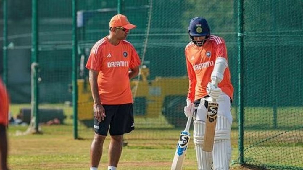 head coach rahul dravid