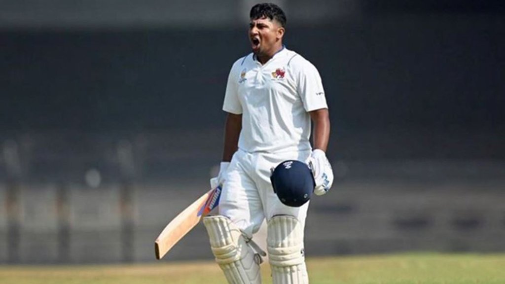 Sarfaraz khan, IND vs ENG, Rajkot test
