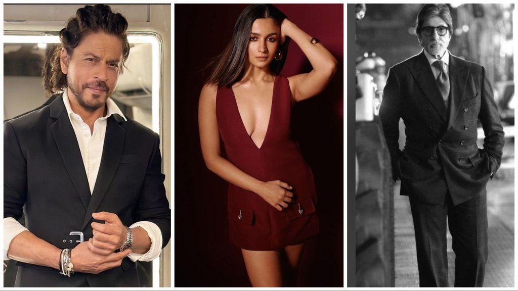 SRK, Alia bhatt, amitabh bachchan