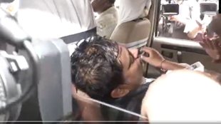 state president sukant majumdar injured