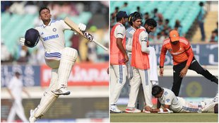 IND vs ENG, yashasvi jaiswal Injury, Rajkot Test