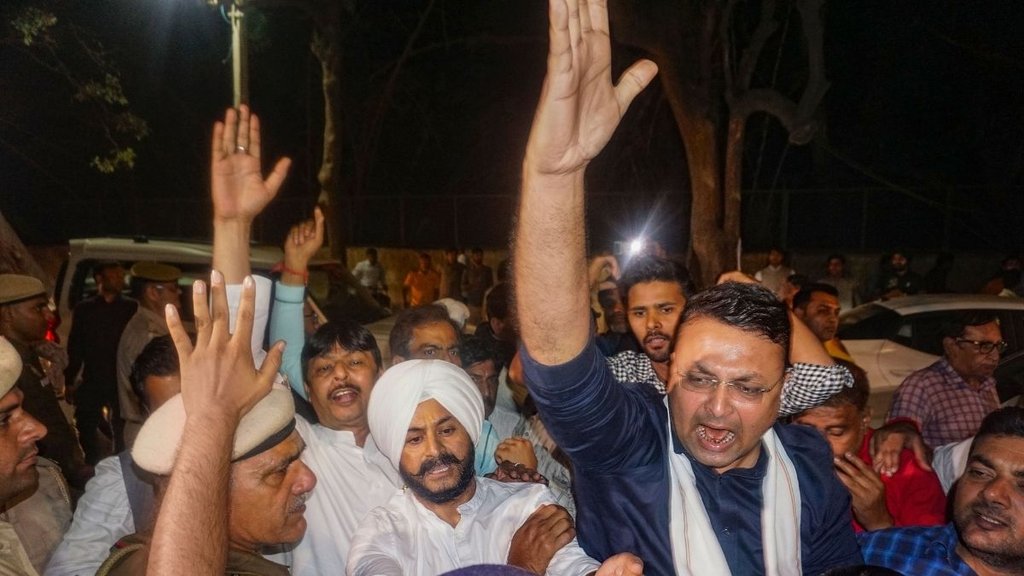 Arvind Kejriwal, Arvind Kejriwal Arrest, AAP Protest