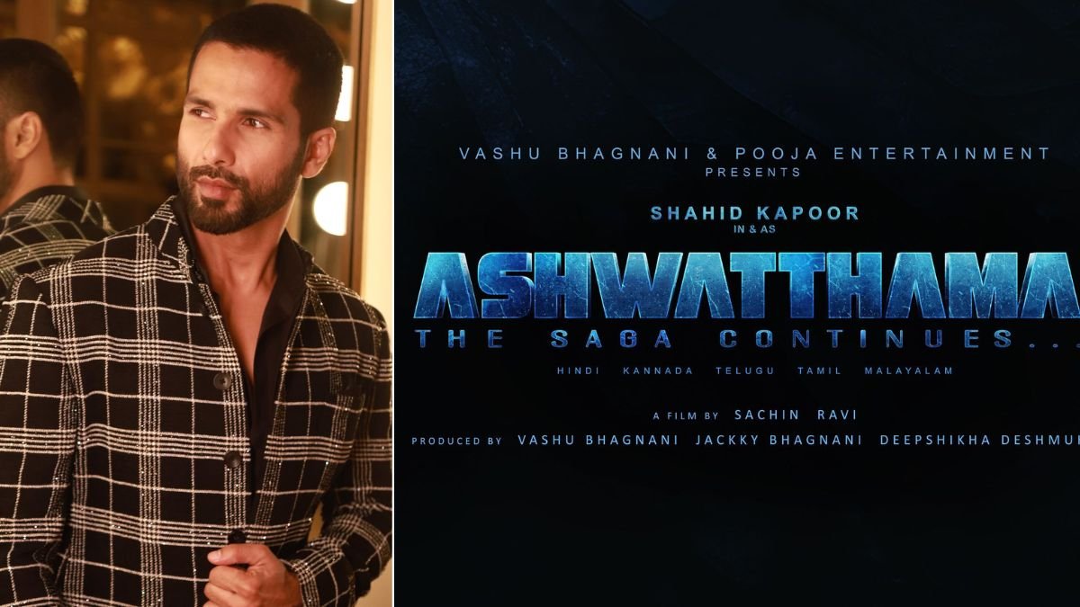 Shahid Kapoor, Shahid Kapoor Announces Ashwatthama The Saga Continues