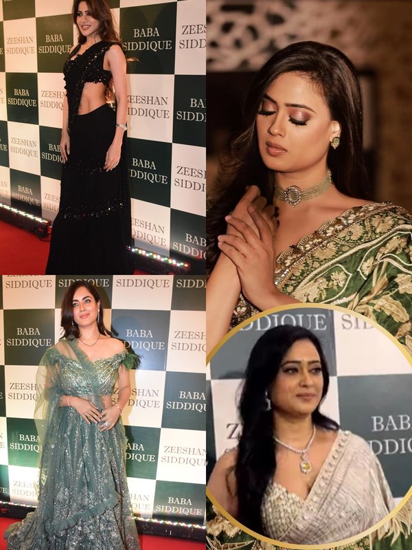 Baba siddique Iftar Party Tv Actress