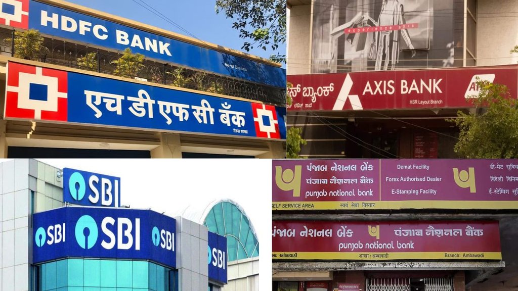SBI, HDFC, SBI, PNB,