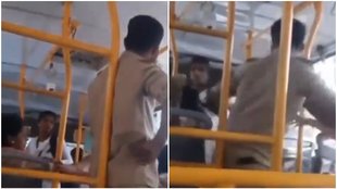 Bus Conductor, beaten women, Viral Video, Video Viral, Bengaluru
