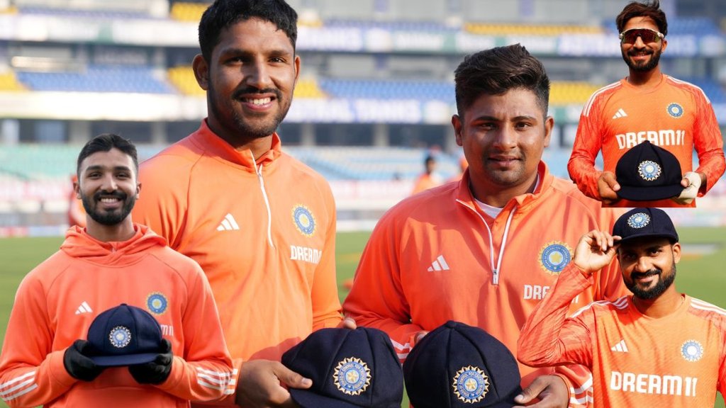 Devdutt Padikkal, Akash Deep, Sarfaraz Khan, Dhruv Jurel, Rajat Patidar Devdutt Padikkal, Akash Deep, Sarfaraz Khan, Dhruv Jurel, Rajat Patidar