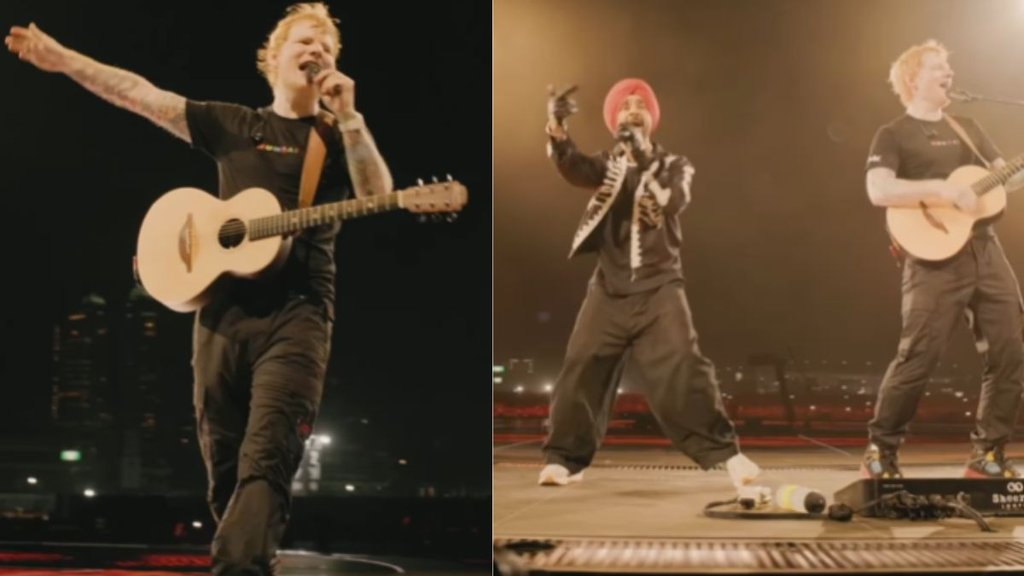 Ed Sheeran, Ed Sheeran Live Performance, Ed Sheeran-Diljit Dosanjh