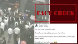 Fact Check: पुराने वीडियो को भाजपा प्रवक्ता गौरव भाटिया पर हाल ही में हुए हमले का बताकर किया जा रहा वायरल