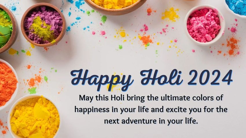 Holi wishes images