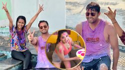 Holi Celebration 2024: पत्नी से दूर विक्रांत सिंह ने इस भोजपुरी एक्ट्रेस संग खेली होली, मोनालिसा ने तन्हाई में खुद को लगाया रंग