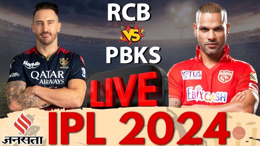 RCB vs PBKS, ipl live score, RCB vs PBKS live score, ipl live match online