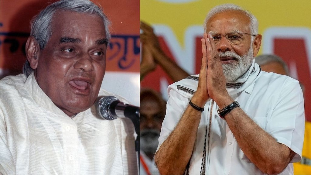Lok Sabha Elections, Narendra Modi, Atal Bihari Vajpayee