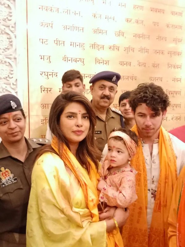Priyanka Chopra, Priyanka Chopra At Ayodhya, Priyanka Chopra in Ayodhya
