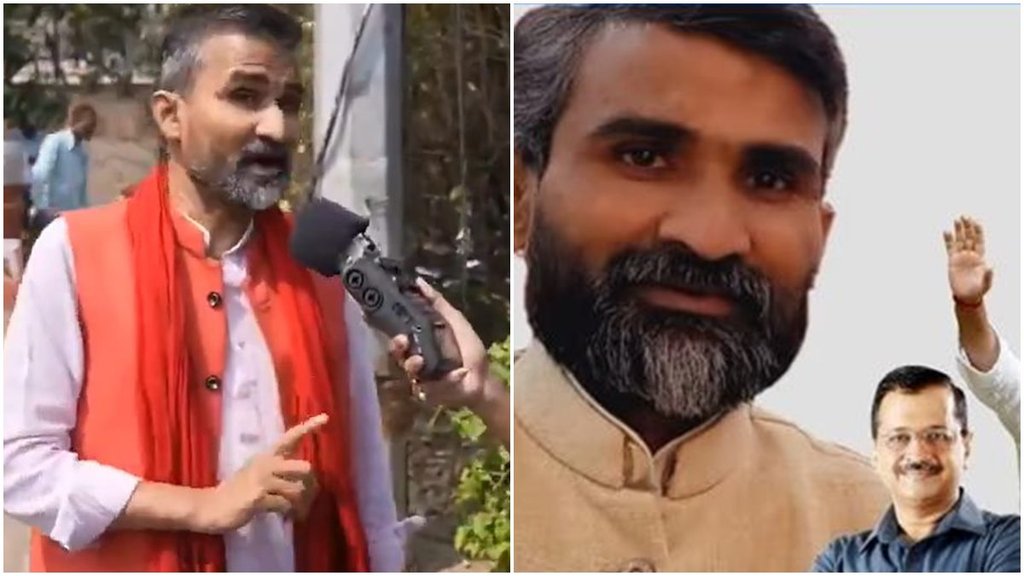 Ram Gupta, Viral man, Aam Aadmi Party, आम आदमी पार्टी, राम गुप्ता,