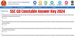 SSC GD Constable Answer Key 2024: आज आ सकती है एसएससी जीडी आंसर-की, जानें ssc.gov.in पर उत्तर कुंजी देखने और आपत्ति दर्ज करने की प्रोसेस