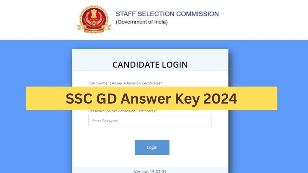 ssc gd, ssc gd answer key, ssc gd answer key 2024
